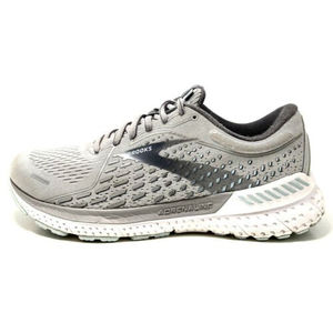 Brooks Adrenaline Gray Mesh Lace Up Womens Running Sneakers Size 11B